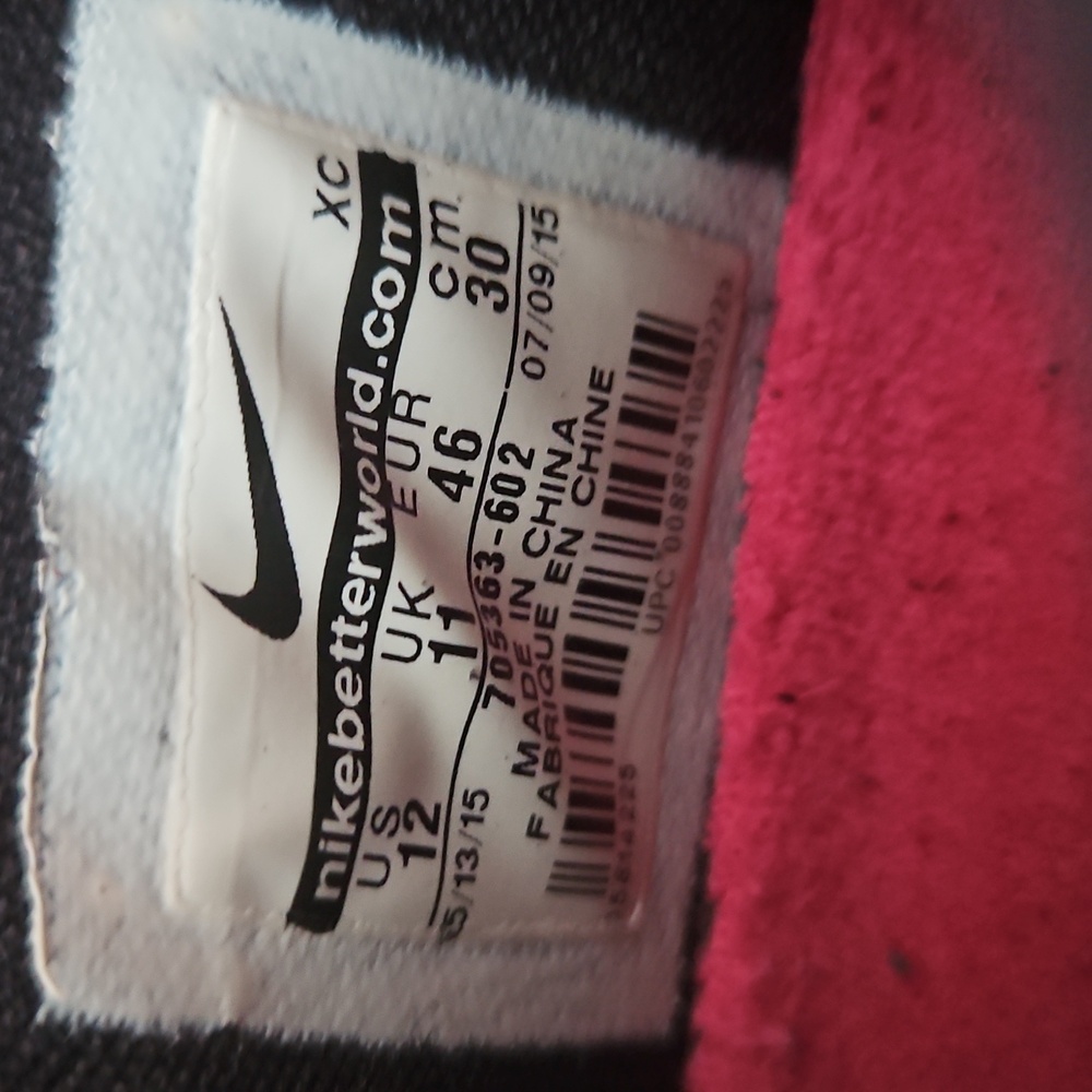 2015 Nike HyperChase “Think Pink” Kay Yow BCA Vivid Pink 705363-602 Men’s Sz 12 - Picture 6 of 6